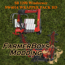 FS 22 SB 1290 Windrower Wrapper Pack BD